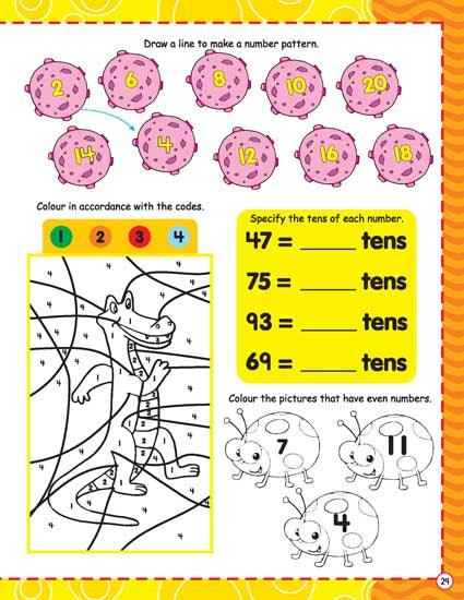 Dreamland 365 Math Activity - An Interactive & Activity Book For Kids (English)