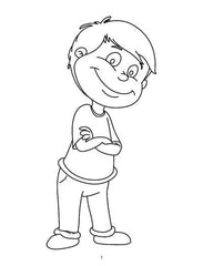 Dreamland Mega Colouring Book - A Drawing Painting & Colouring Book For Kids (English)