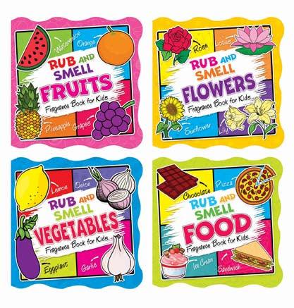 Dreamland Rub and Smell Combo Pack - A Picture Book For Kids - set of 4 Books)(English)