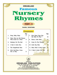 Dreamland Famous Nursery Rhymes Part 5 - An Early Learning Book For Kids (English)