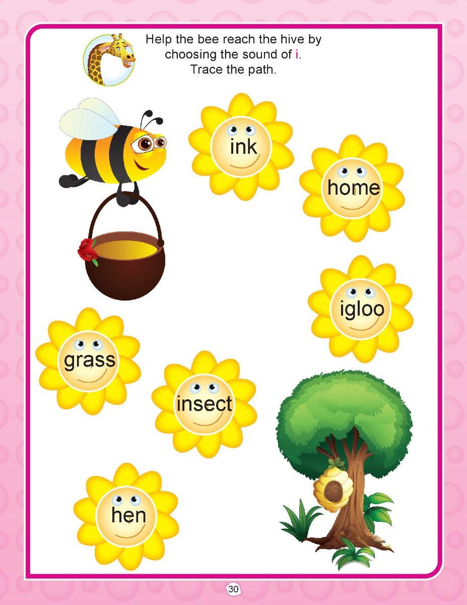 Dreamland Learn With Phonics Book 1 - An Early Learning Book For Kids (English)