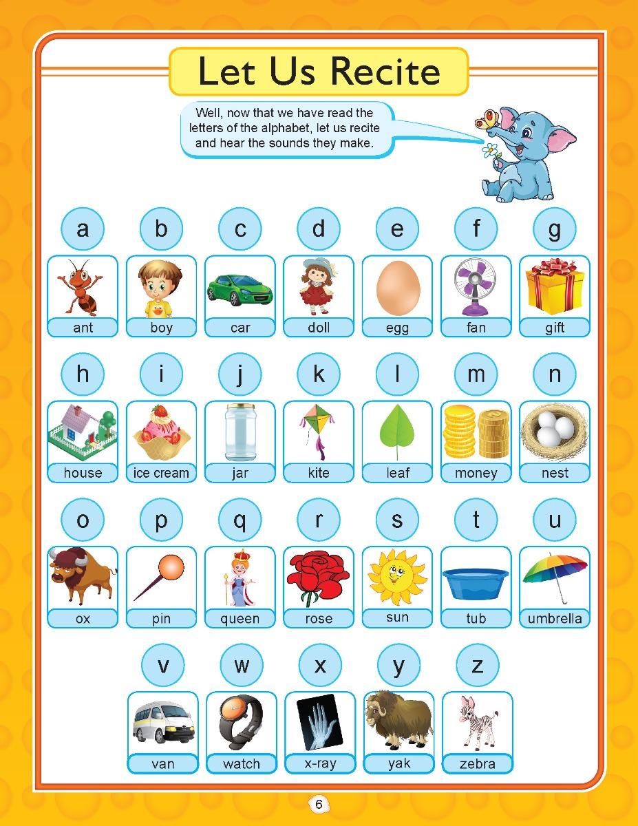 Dreamland Learn With Phonics Book 1 - An Early Learning Book For Kids (English)