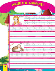 Dreamland Write and Wipe Book - Alphabets - An Early Learning Book For Kids (English)