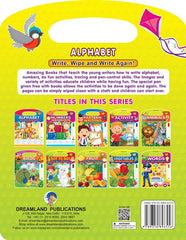 Dreamland Write and Wipe Book - Alphabets - An Early Learning Book For Kids (English)
