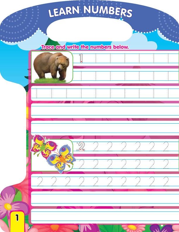Dreamland Write and Wipe Book - Numbers - An Early Learning Book For Kids (English)