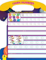 Dreamland Write and Wipe Book - Numbers - An Early Learning Book For Kids (English)