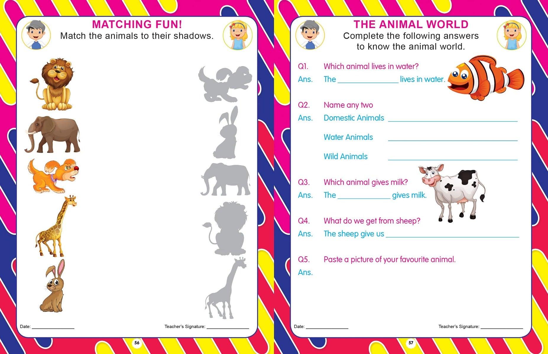 Dreamland My Complete Kit of Pre-Nursery Books - An Early Learning Book For Kids - Set of 8 Books(English)