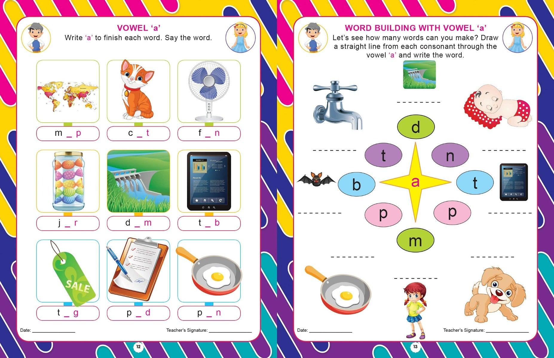 Dreamland My Complete Kit of Kindergarten Books - An Early Learning Book For Kids - Set of 13 Books(English)