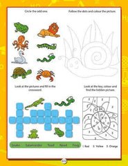 Dreamland 1001 Activities Book - An Interactive & Activity Book For Kids (English)