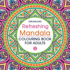 Dreamland Refreshing Mandala 2 Colouring Book - A Drawing Painting & Colouring Book For Adults (English)