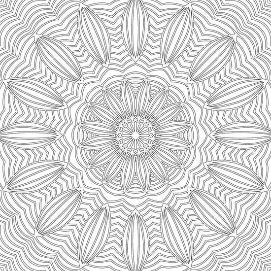 Dreamland Refreshing Mandala 2 Colouring Book - A Drawing Painting & Colouring Book For Adults (English)