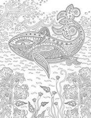 Dreamland Extreme Copy Colour - SEA WORLD - A Drawing Painting & Colouring Book For Adults (English)