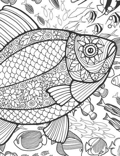 Dreamland Extreme Copy Colour - SEA WORLD - A Drawing Painting & Colouring Book For Adults (English)