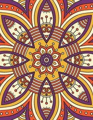 Dreamland Extreme Copy Colour - MANDALA - A Drawing Painting & Colouring Book For Adults (English)