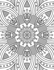Dreamland Extreme Copy Colour - MANDALA - A Drawing Painting & Colouring Book For Adults (English)