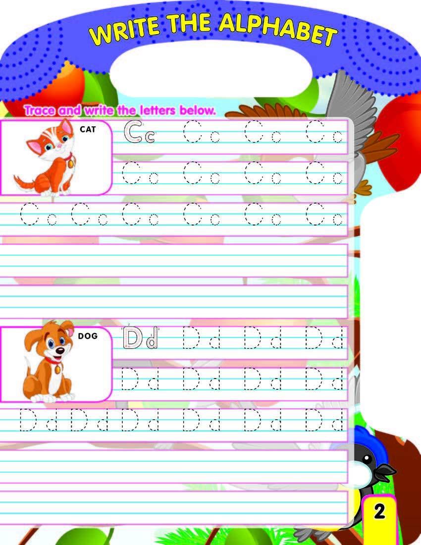 Dreamland Write and Wipe Books Combo Pack - An Early Learning Book For Kids - Pack of 2 Titles(English)