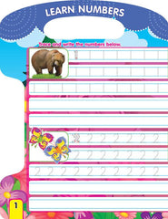 Dreamland Write and Wipe Books Combo Pack - An Early Learning Book For Kids - Pack of 2 Titles(English)