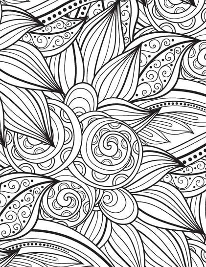 Dreamland Extreme Copy Colour - FLOWERS - A Drawing Painting & Colouring Book For Adults (English)