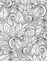 Dreamland Extreme Copy Colour - FLOWERS - A Drawing Painting & Colouring Book For Adults (English)