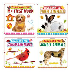Dreamland Touch and Feel Series - A Picture Book For Kids - Set of 4 Titles(English)