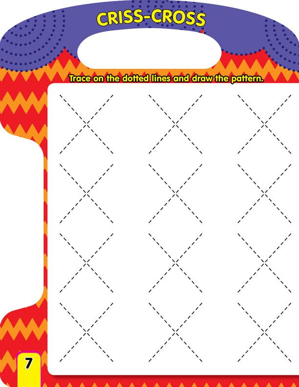 Dreamland Write and Wipe Book - Pattern - An Early Learning Book For Kids (English)