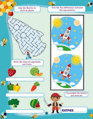 Dreamland 505 Activities - An Interactive & Activity Book For Kids (English)