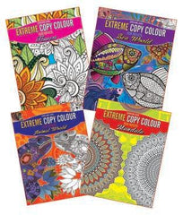 Dreamland Extreme Copy Colour Series - An Interactive & Activity Book For Kids - Set of 4 Titles(English)