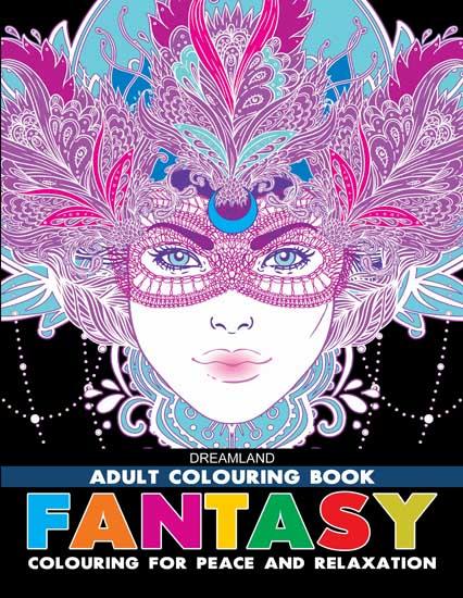 Dreamland Fantasy Colouring Book - A Drawing Painting & Colouring Book For Adults (English)
