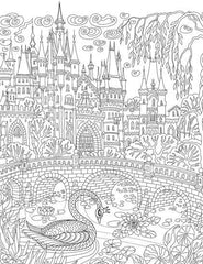 Dreamland Fantasy Colouring Book - A Drawing Painting & Colouring Book For Adults (English)