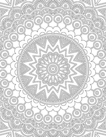Dreamland Mandala Colouring Book - A Colouring Book For Adults (English)