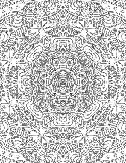 Dreamland Mandala Colouring Book - A Colouring Book For Adults (English)