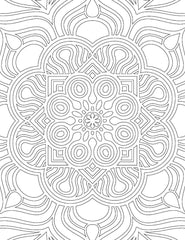 Dreamland Mandala Colouring Book - A Colouring Book For Adults (English)