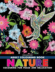 Dreamland Nature Colouring Book - A Drawing Painting & Colouring Book For Adults (English)