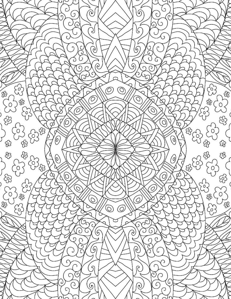 Dreamland Patterns Colouring Book - A Drawing Painting & Colouring Book For Adults (English)