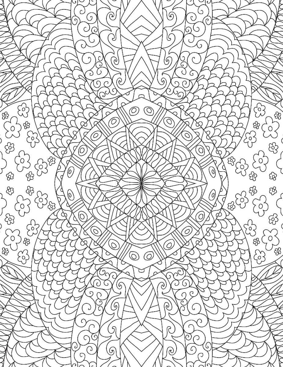 Dreamland Patterns Colouring Book - A Drawing Painting & Colouring Book For Adults (English)