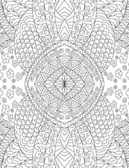Dreamland Patterns Colouring Book - A Drawing Painting & Colouring Book For Adults (English)