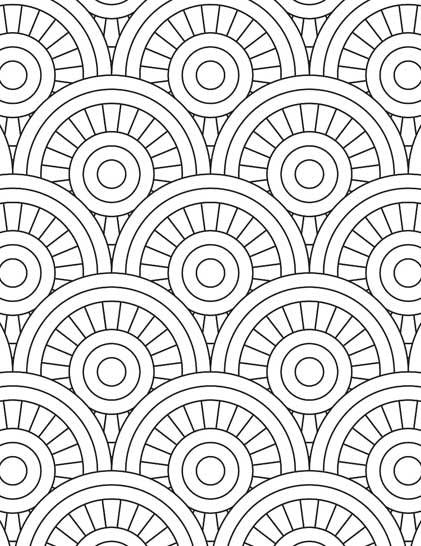 Dreamland Patterns Colouring Book - A Drawing Painting & Colouring Book For Adults (English)
