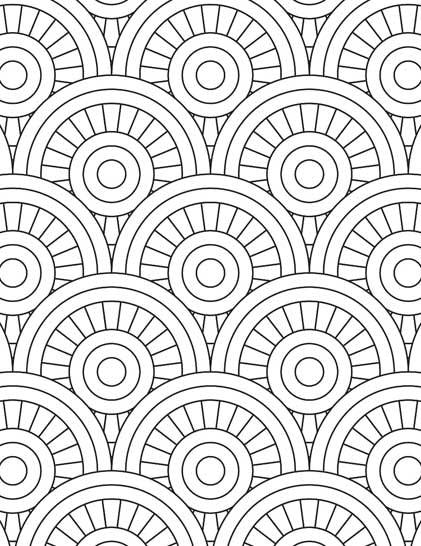 Dreamland Patterns Colouring Book - A Drawing Painting & Colouring Book For Adults (English)