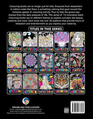 Dreamland Patterns Colouring Book - A Drawing Painting & Colouring Book For Adults (English)