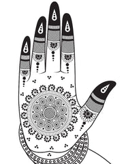 Dreamland Mehandi Colouring Book - A Drawing Painting & Colouring Book For Adults (English)