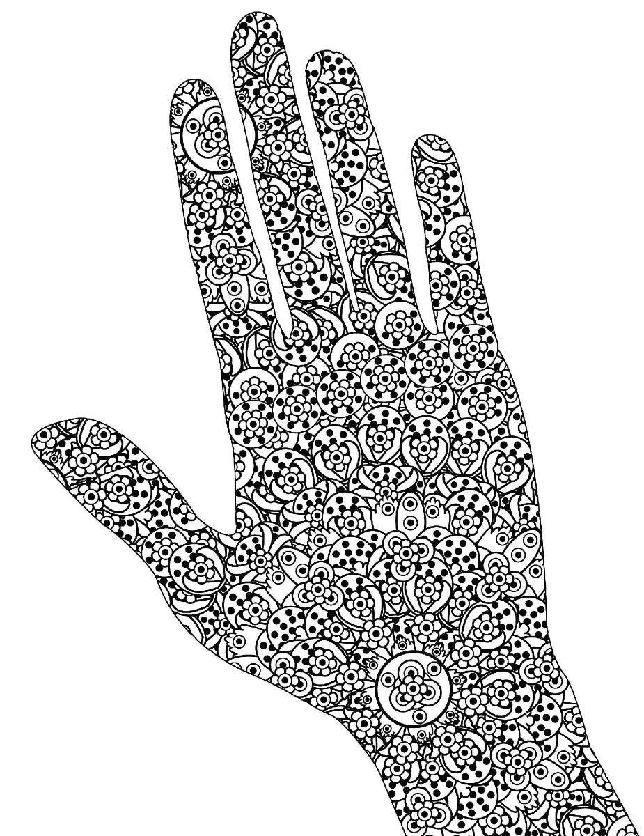 Dreamland Mehandi Colouring Book - A Drawing Painting & Colouring Book For Adults (English)