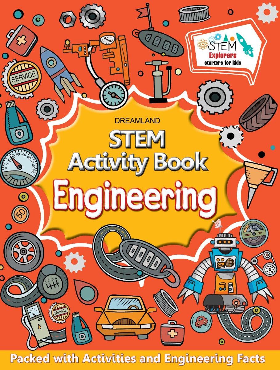 Dreamland STEM Activity Book - Engineering - An Interactive & Activity Book For Kids (English)