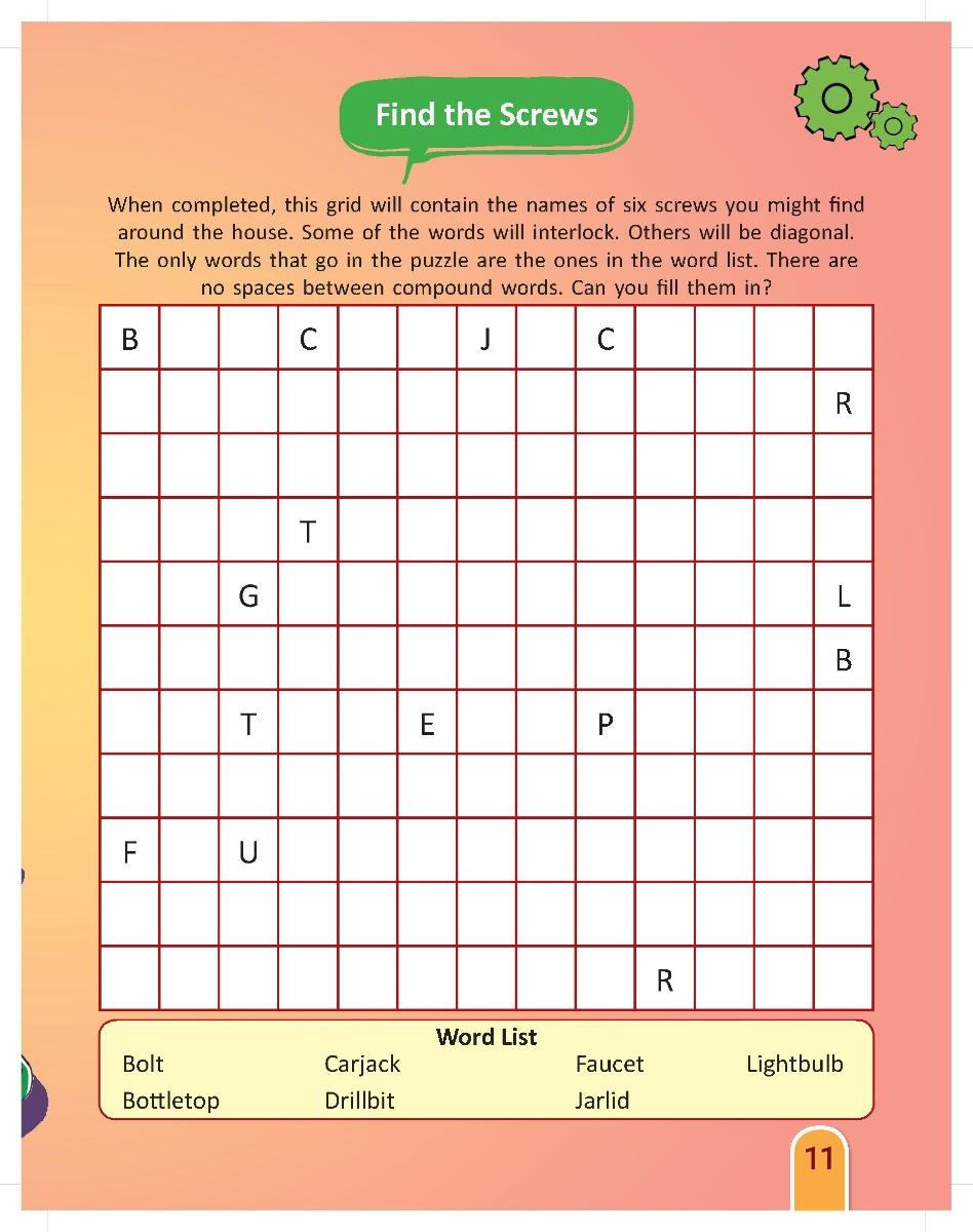 Dreamland STEM Activity Book - Engineering - An Interactive & Activity Book For Kids (English)