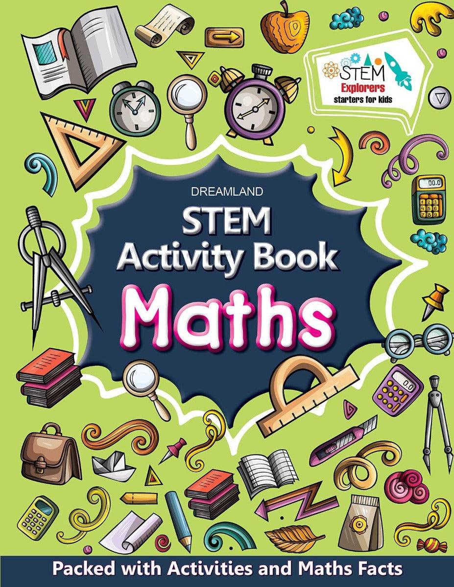 Dreamland STEM Activity Book - Maths - An Interactive & Activity Book For Kids (English)