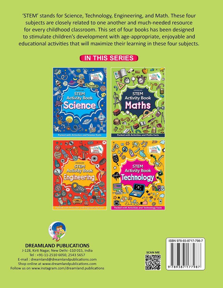 Dreamland STEM Activity Book - Maths - An Interactive & Activity Book For Kids (English)