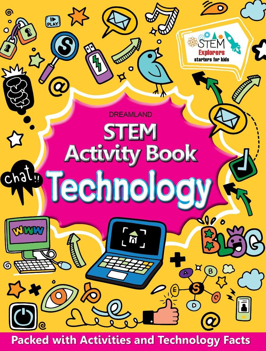 Dreamland STEM Activity Book - Technology - An Interactive & Activity Book For Kids (English)