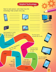 Dreamland STEM Activity Book - Technology - An Interactive & Activity Book For Kids (English)