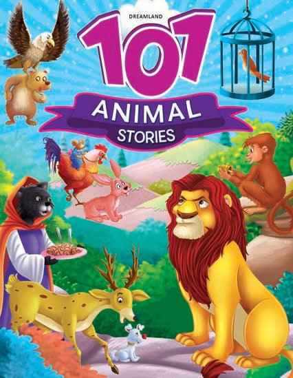 Dreamland 101 Animals Stories - A Story Book For Kids (English)