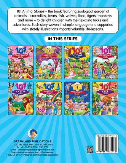 Dreamland 101 Animals Stories - A Story Book For Kids (English)
