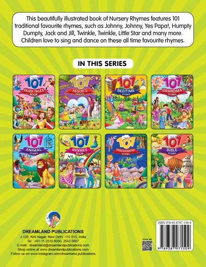 Dreamland 101 Rhymes Book - A Story Book For Kids (English)